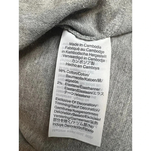 J.CREW mens polo shirt Color Gray size Large - Picture 7 of 7